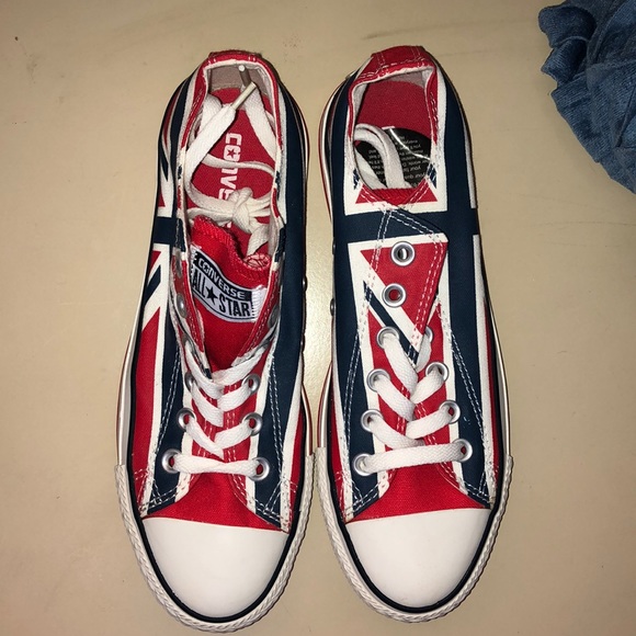 Converse British Flag sneakers - never worn before - Picture 2 of 4